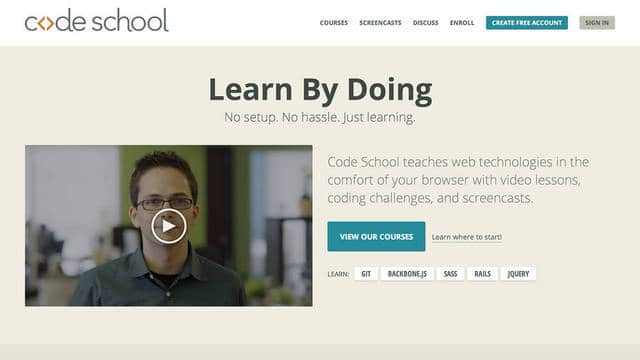 Học lập trình cùng Code School