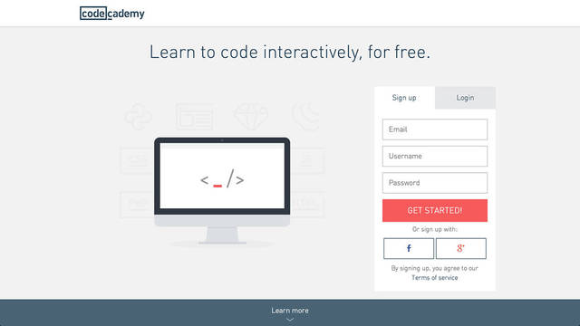 Học lập trình cùng Codecademy