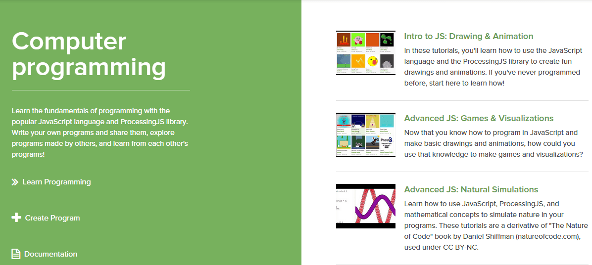 Học lập trình cùng Khan Academy