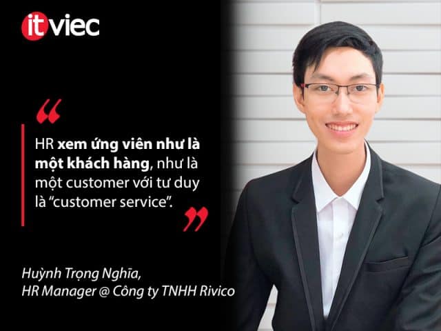 quy trình phỏng vấn it - huỳnh trọng nghĩa - hr manager rivico riviu