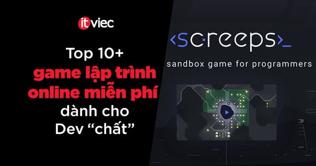 game online miễn phí - game lập trình - screeps