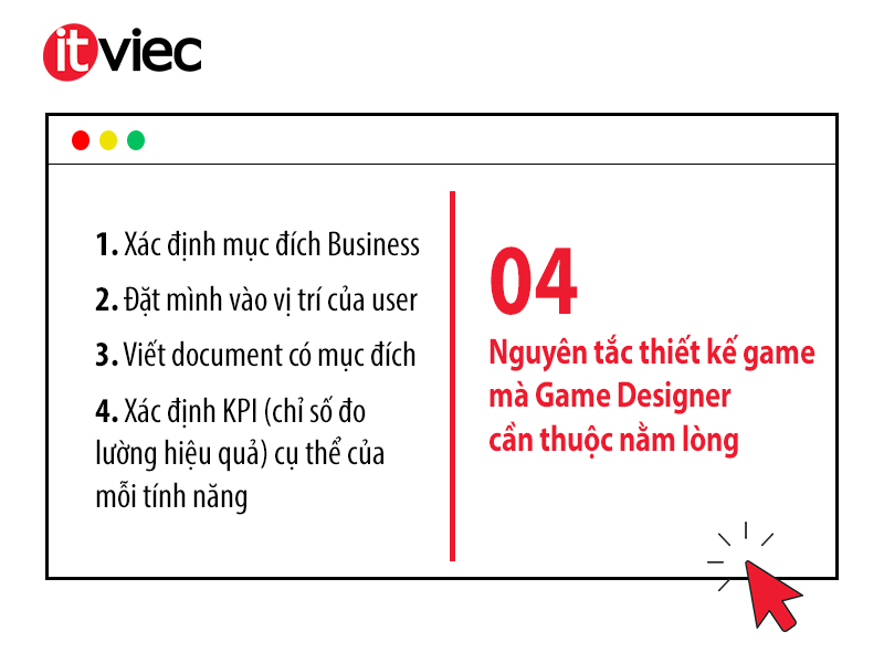 nguyên tắc thiết kế game - game designer
