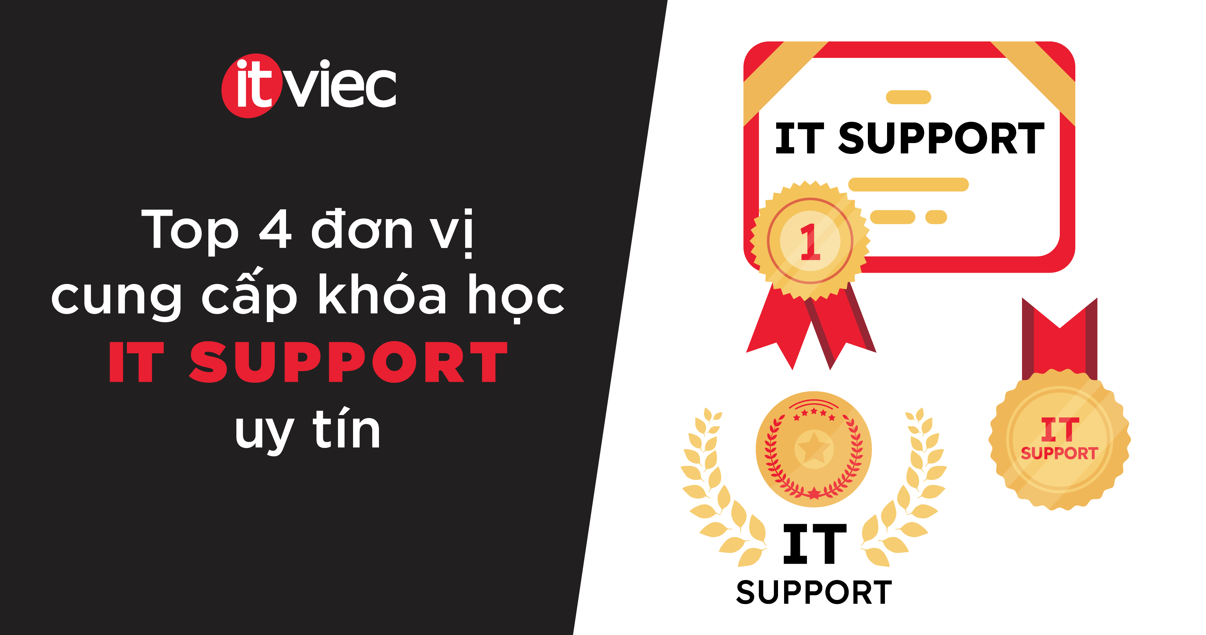 khóa học it support - itviec blog