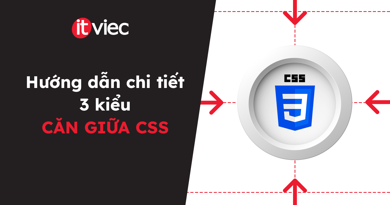 căn giữa css - itviec blog
