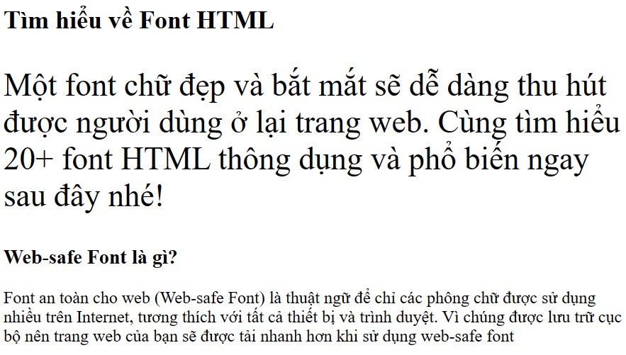 đổi size chữ html - itviec blog
