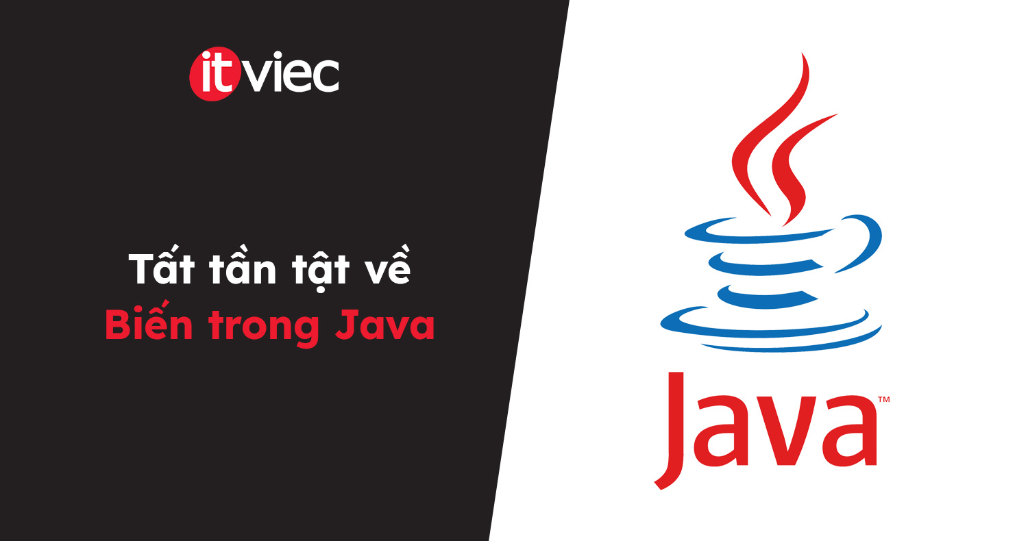 Biến trong Java - itviec blog