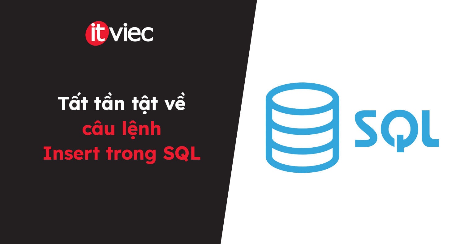 câu lệnh insert trong sql